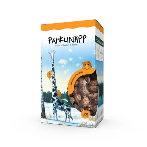 Karamellis mandel KINKEKARP, PÄHKLINÄPP, 300 g