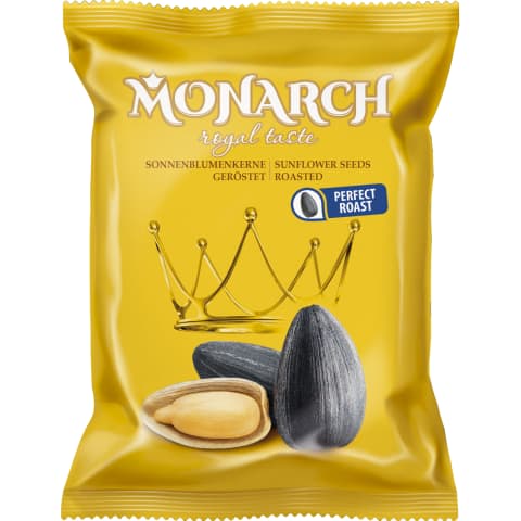Röstitud päevalilleseemned Monarch 100g