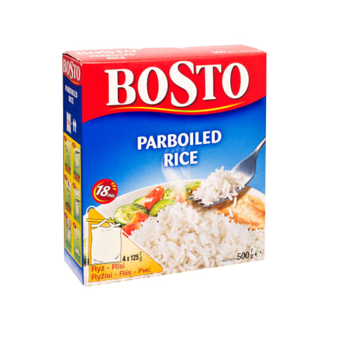 Aurutöödeldud riis Bosto 4x125g