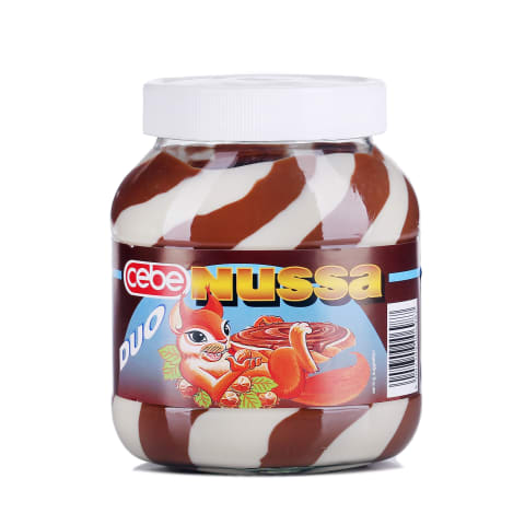 Šokolādes riekstu krēms Nussa Duo 750g