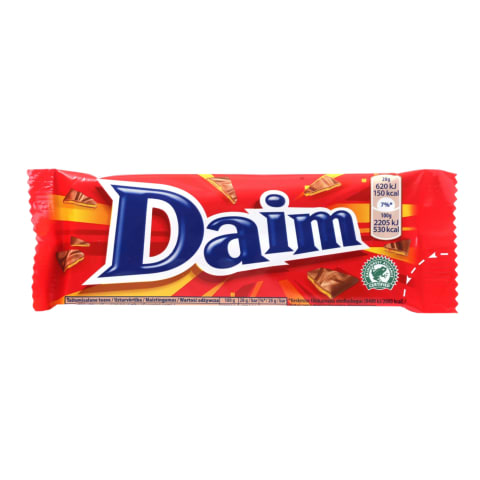 Šokoladinis batonėlis DAIM SINGLE, 28 g