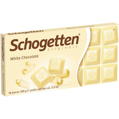 Šokoladas SCHOGETTEN WHITE, 100 g