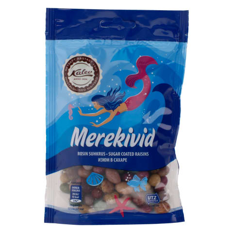 Rosinad suhkrus Kalev Merekivid 200g