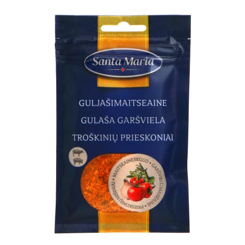 Garšviela Santa Maria gulašam 40g