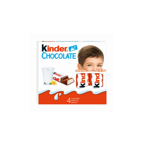 Piena šokolāde Kinder 4gab. 50g