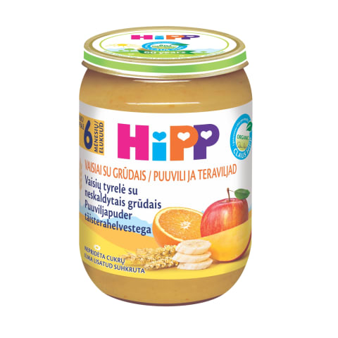 Biezenis Hipp ar augļiem BIO 190g