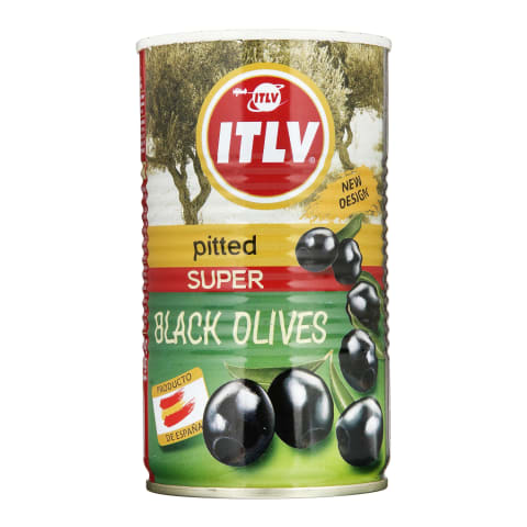 Melnās olīvas ITLV 350g/140g