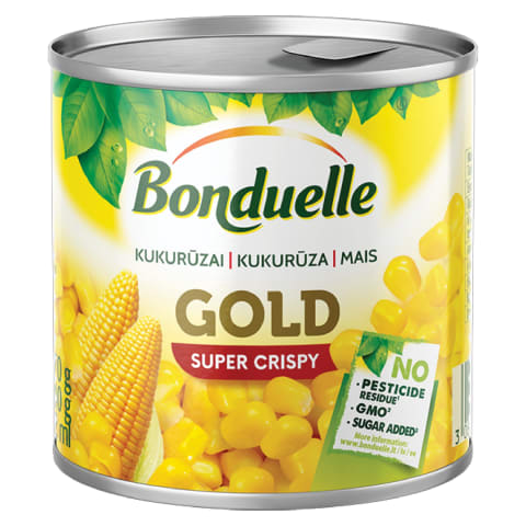 Konservēta kukurūza Bonduelle 170g/140g