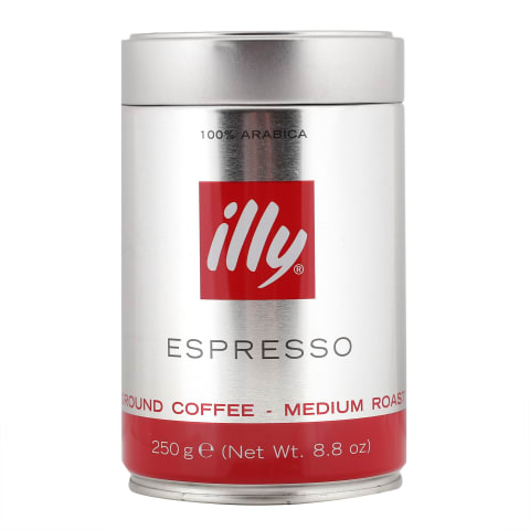 Kohv jahvatatud keskm.röst espresso Illy 250g