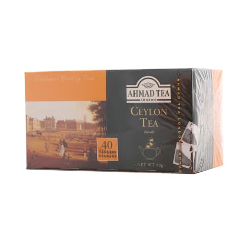 Melnā tēja Ahmad Tea Ceylon 40x2g