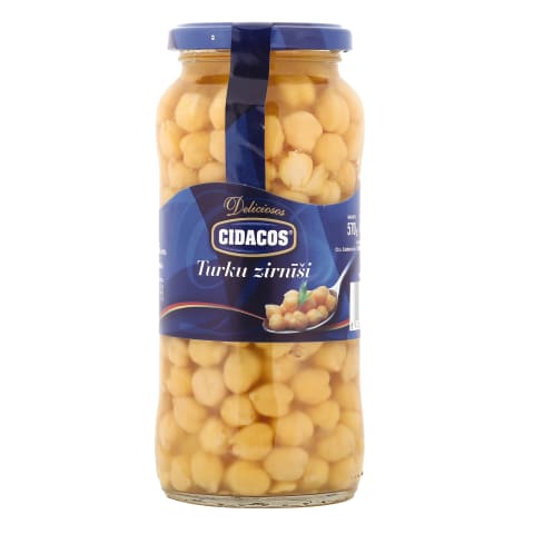 Turku zirnīši Cidacos 570g/400g