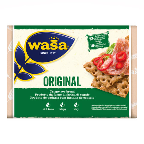 Õhuk.täist.rukkist näkileivad, WASA, 275 g