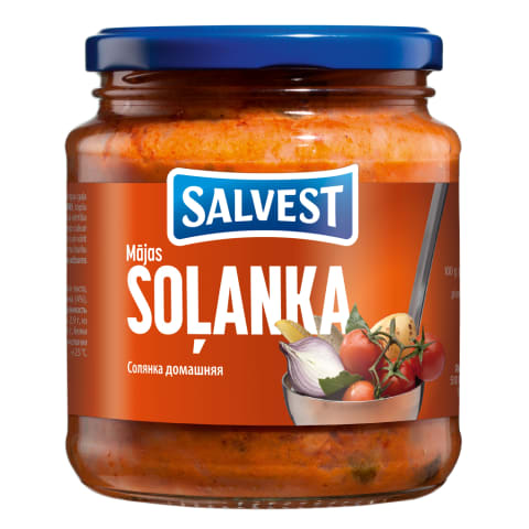 Soļanka Salvest mājas 530g