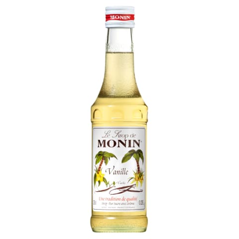 Vanilės skonio sirupas MONIN, 0,25l