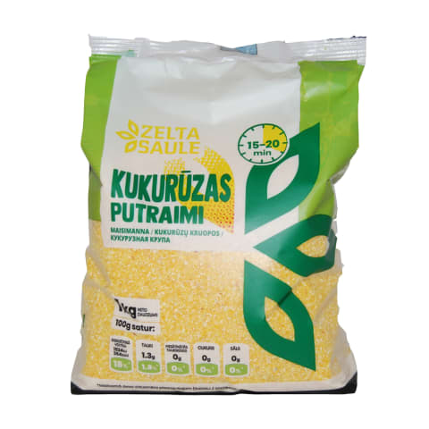 Kukurūzas putraimi Zelta Saule 1kg