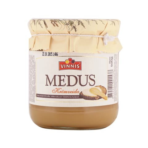 Medus Vinnis krēmveida 500g