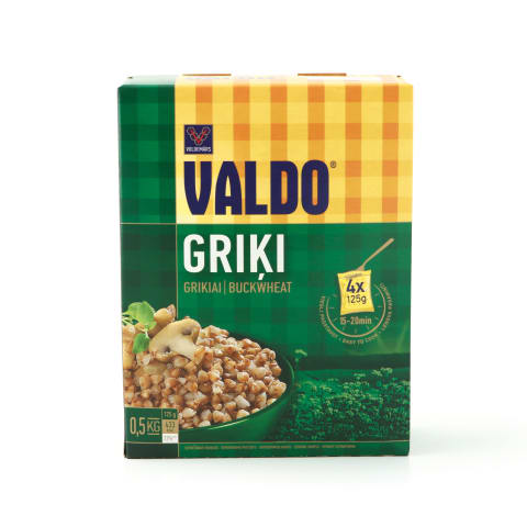 Griķi Valdo 4x125g