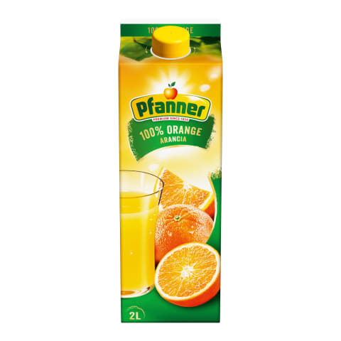 Apelsinų sultys PFANNER, 100%, 2l
