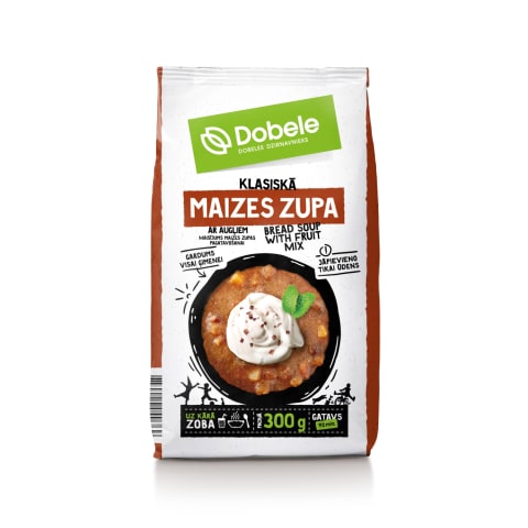 Maisījums Dobele maizes zupa ar augļiem 300g