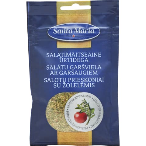 Salotų prieskoniai su žolel. SANTA MARIA, 30g