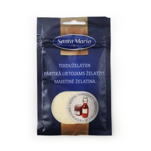 Pārtikā lietojams želatīns Santa Maria 25g