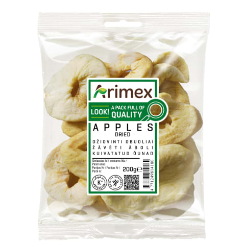 Džiovinti obuoliai ARIMEX, 200g