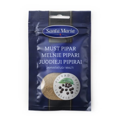 Melnie pipari Santa Maria malti 16g