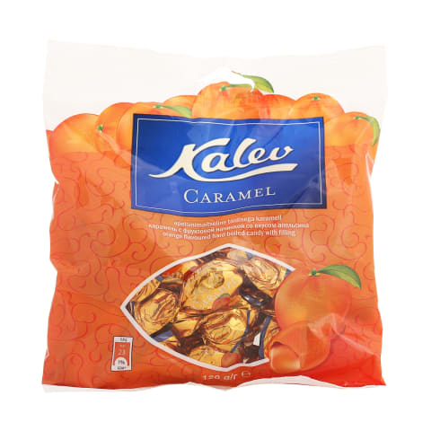 Kalev Caramel 120g apelsini