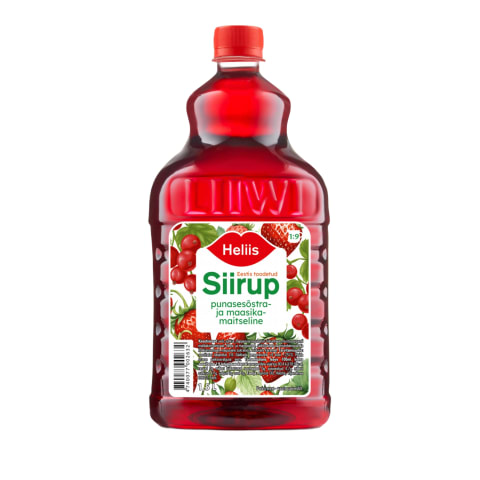 Heliis siirup punasesõstra-maasikamaitseline 1.5L