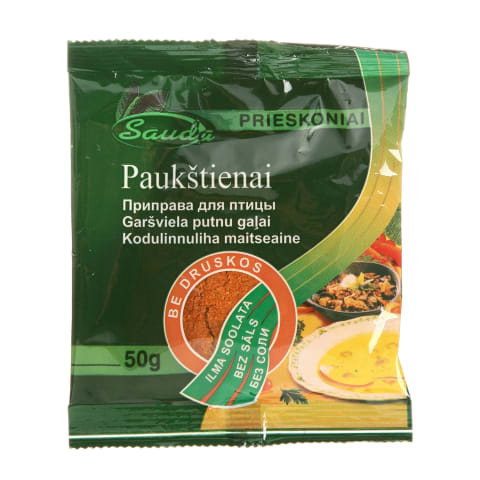 Paukštienos prieskoniai SAUDA (be drus.), 50g