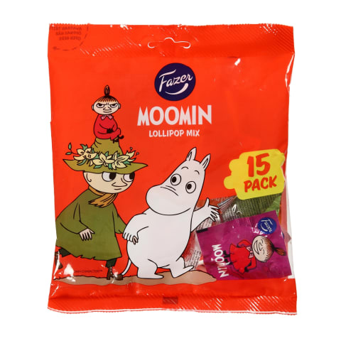 Čiulpinukai FAZER MOOMIN MIX, 120 g