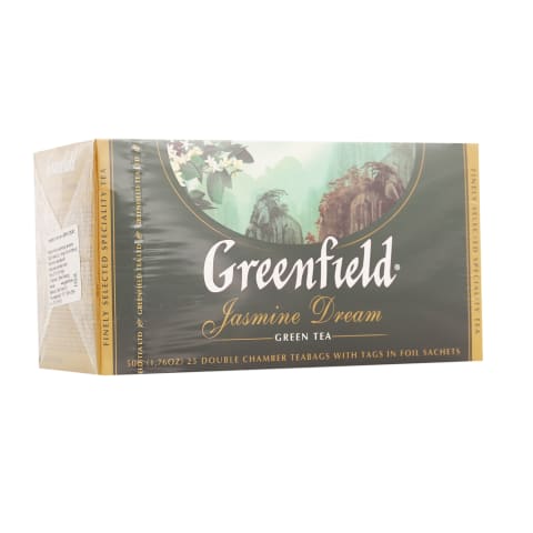 Žal. arbata GREENFIELD JASMIN DREAM, 25 pak.