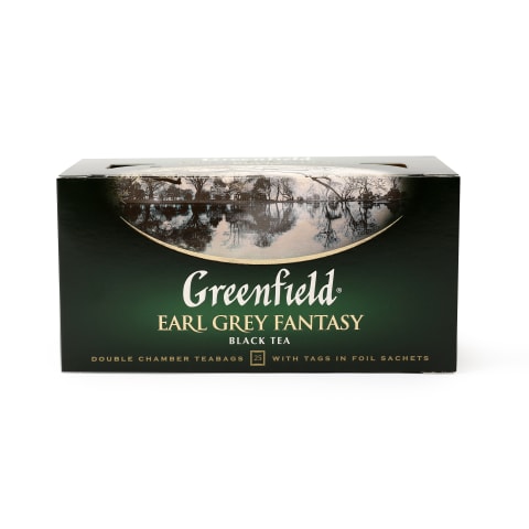 Melnā tēja Greenfield Earl Grey 25x2g