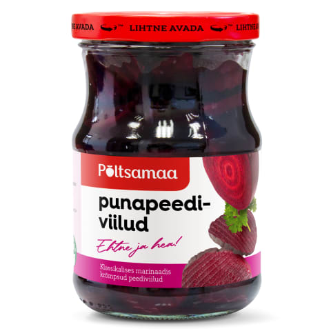 Punapeediviilud Põltsamaa 570g/380g