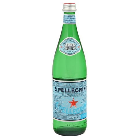 Minerālūd. Sanpellegrino dab., gāzēts 0,75l