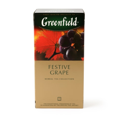 Augu tēja Greenfield Festival Grape 25x2g