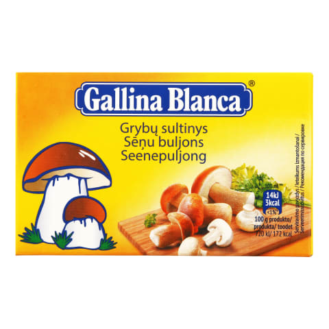 Baravykų sultinys GALLINA BLANCA, 80g