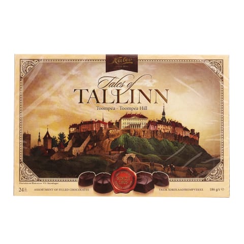 Šokolaadikommid Kalev Tales of Tallinn 186g