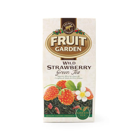 Zaļā tēja Fruit Garden meža zemeņu 80g