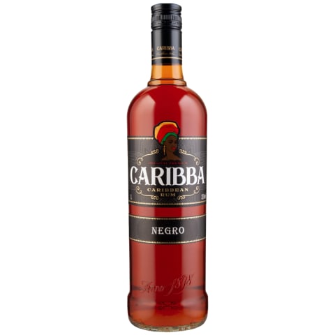 Rumm Caribba Negro 37,5% 1l