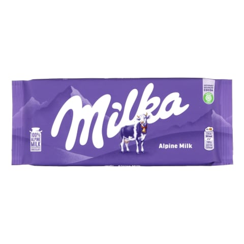 Šokoladas MILKA ALPINE, 100g