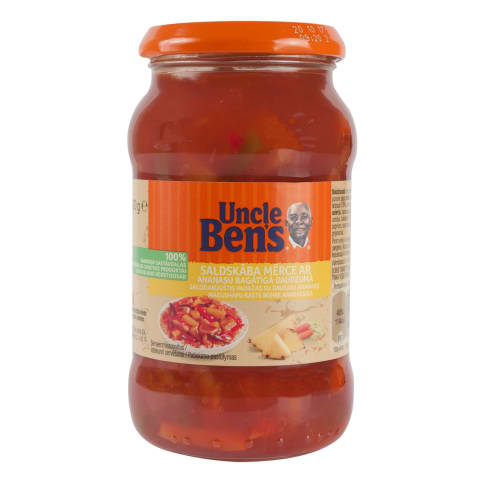 Saldskabā mērce Uncle Ben's ananasu 400g