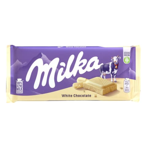 Baltasis šokoladas MILKA, 100 g