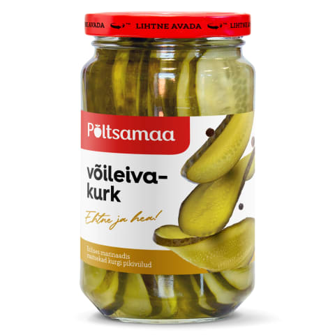 Võileivakurk Põltsamaa 460/240g