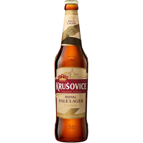 Alus KRUŠOVICE Imperial, 5 %, 0,5 l