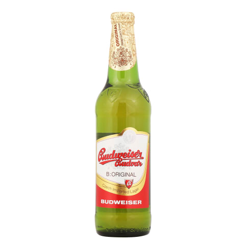 Õlu Budweiser Budvar Lager 5%vol 0,5l pdl