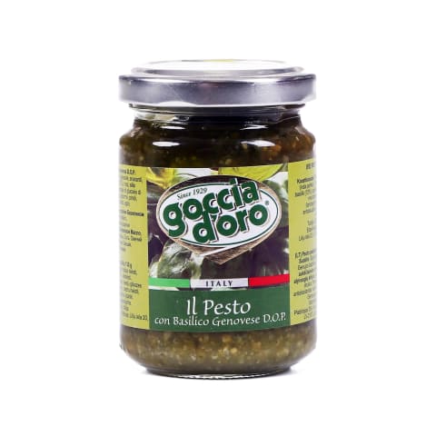 Pesto Goccia d'Oro ar baziliku 130g