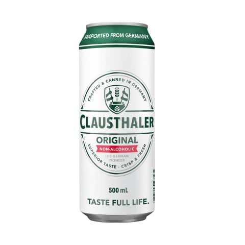 Nealkoholinis alus CLAUSTHALER, 0,5 l