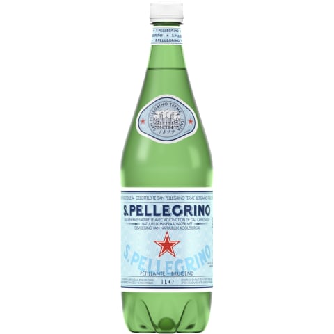Mineraalvesi Sanpellegrino, 1 L