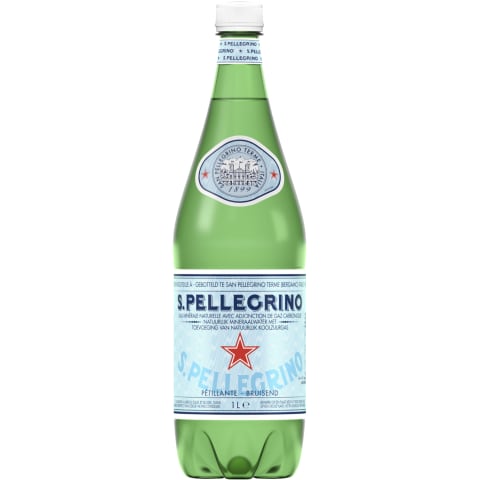 Mineraalvesi gaasiga Sanpellegrino 1l